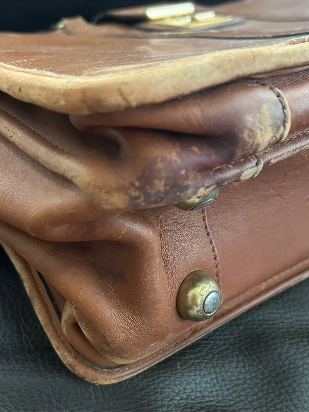Coach Vintage Leather Briefcase w/ Combination Lock - 329 🔐 No 288 0122